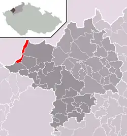 Vejprty na mapě