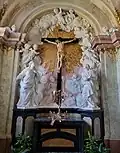 Oltář sv. Kříže, bazilika na Velehradě