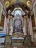Oltář sv. Barbory, bazilika na Velehradě