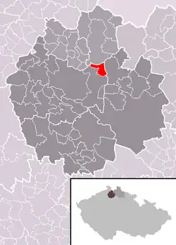 Velenice na mapě