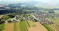 letecký snímek