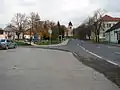 Náměstí Obránců míru ve Velimi (1)