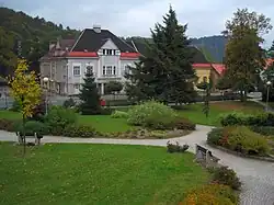 Náměstí ve Velkých Hamrech