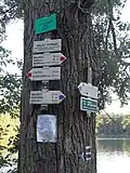Rozcestník (nedaleko restaurace)