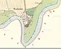 Velký vrch na indikační skice z roku 1843