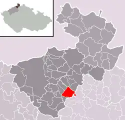 Velká Bukovina na mapě