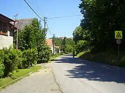 Cesta ve Velké Lečici