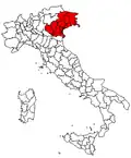 Venezia Euganea v letech 1954-1963