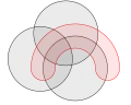 Vennův diagram pro čtyři množiny