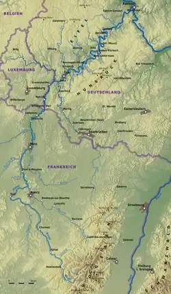 řeka v Bernkastel-Kues