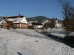 Část obce pod kostelem