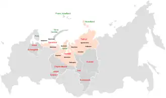 Mapa rozšíření jazyka