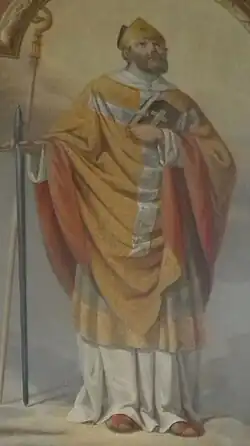 freska, Nova Cerkev (1886)