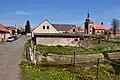 Pohled od Mlýneckého potoka ke kostelu