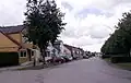 Hlavní náměstí (pohled směrem k mostu přes Ventu)