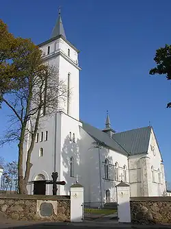 Kostel Svatého Jana Křtitele ve Viekšniajích