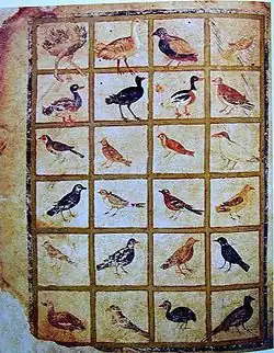 Galerie ptáků z folia 483v