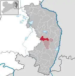 Vierkirchen na mapě