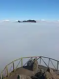 Pico Ruivo v mracích