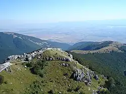 Pohled ze sedla Šipka