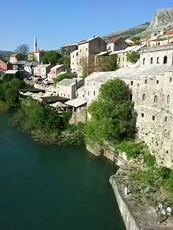 pohled z mostu
