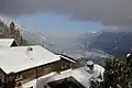 Pohled do údolí z Ravoire