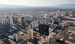 Bulvár Las Vegas Strip, centrum metropolitní oblasti