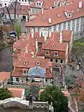 Malá Fürstenberská zahrada, dolní část