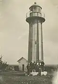 Maják v roce 1927