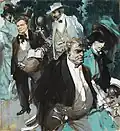 Viktor Oliva – V lázních (1928)