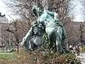 Sousoší ve vídeňské Volksgarten