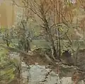 Krajina s potokem