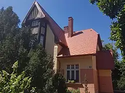 Vila Karla Jandy v červenci 2020