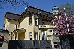 Vila Kraus z ulice Na Zátorce