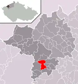 Vilémov na mapě