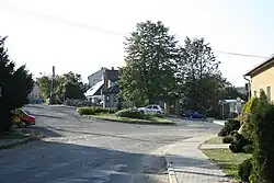 Náves v Okřešicích