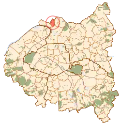 Villetaneuse na mapě