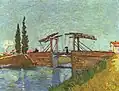 Vincent van Gogh: Most v Langlois, 1888
