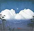 Zimní noc v Rondane