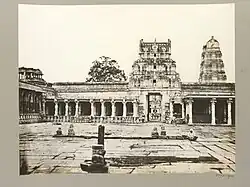 Chrám Virupaksha, 1856