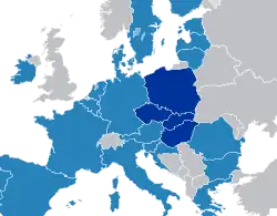      Státy Visegrádské skupiny      Ostatní Členské státy Evropské unie