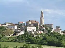 Pohled na Višnjan