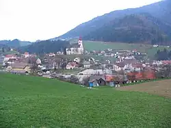 Severozápadní pohled na Vitanje