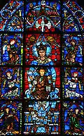 Vitráž Notre-Dame la merveille