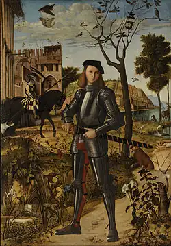 Young Knight in a Landscape (1510)