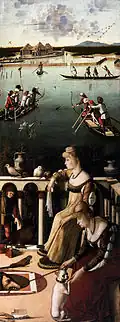 Hunting on the Lagoon" & "Two Venetian Ladies" (reconstruction)