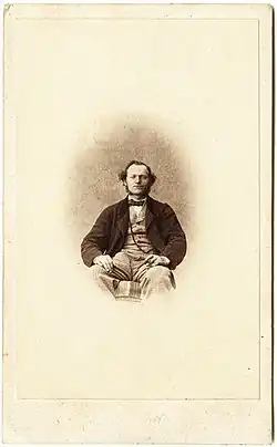 Autoportrét Ignáce Šechtla, 1864.
