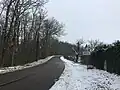 Příjezd do Nechyby od Sázavy