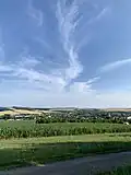 Vlčnov od směrem od Vlčnovských búd