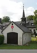 Hasičská zbrojnice se zvonicí